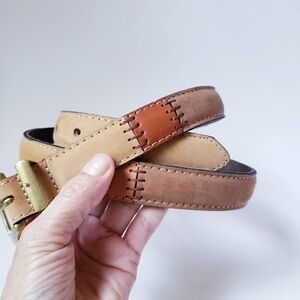 Vintage Fossil Leather Belt